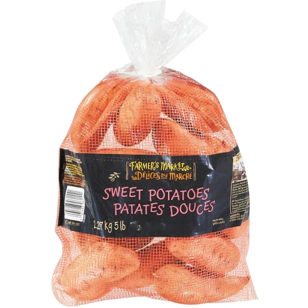 Farmer’s Market Sweet Potatoes, 5 lb bag