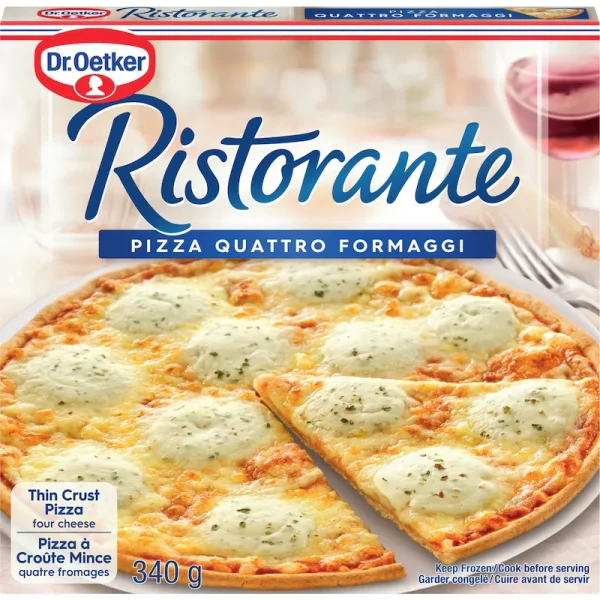 Dr Oetker Ristorante Thin Crust Quattro Formaggi (4 Cheese) Pizza