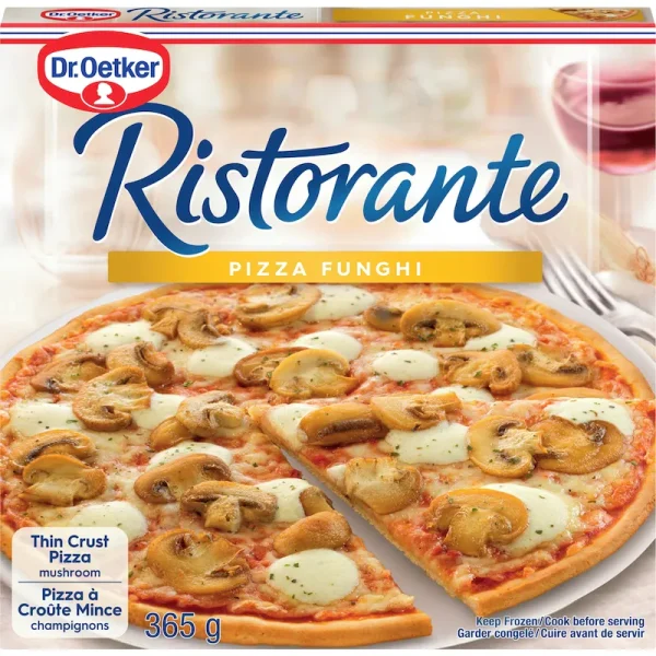 Dr Oetker Ristorante Thin Crust Mushroom Funghi Pizza